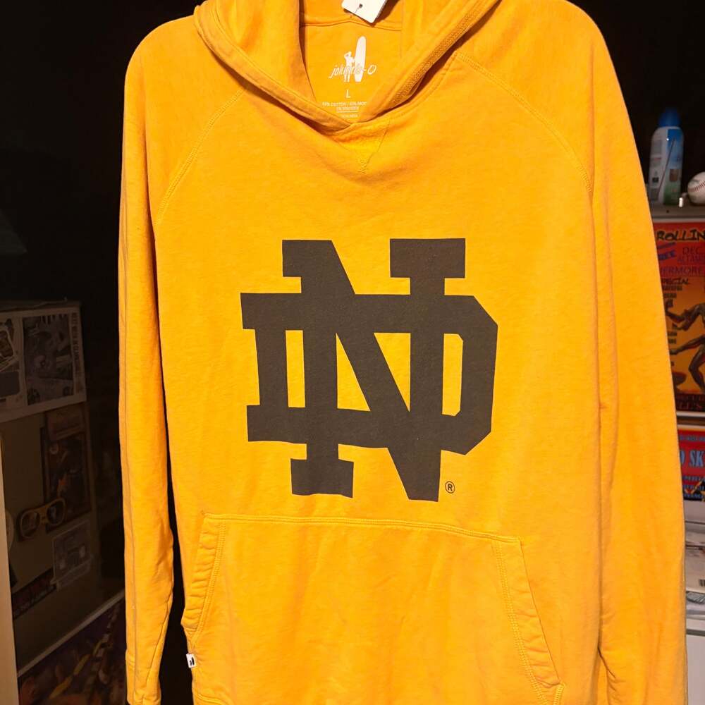 johnnie-O Notre Dame Fighting Irish Hoodie Men's Large